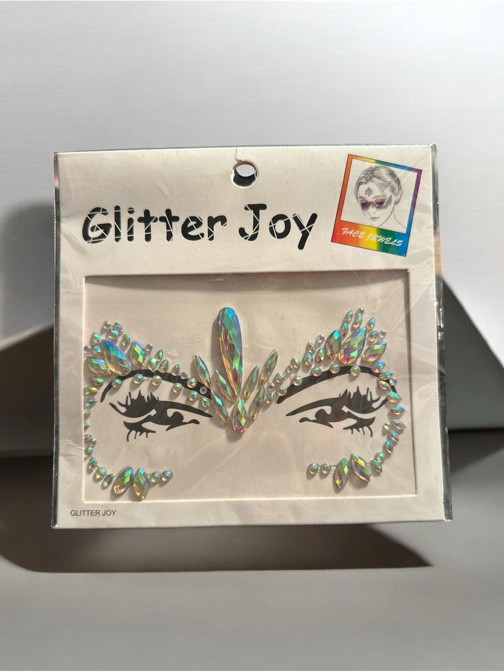 Glitter Joy Holographic Face Jewel Set - Iridescent